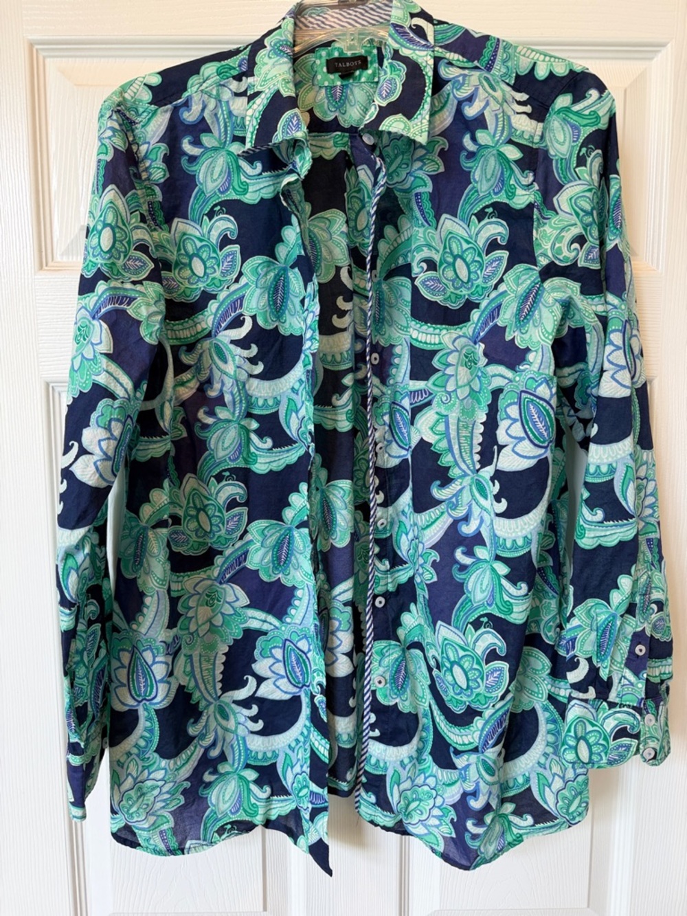 Gorgeous Talbots Floral Blouse